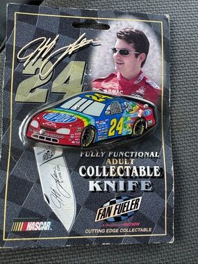 NASCAR No.24 Rainbow Die-Cast Collectible Pocket Knife DC2